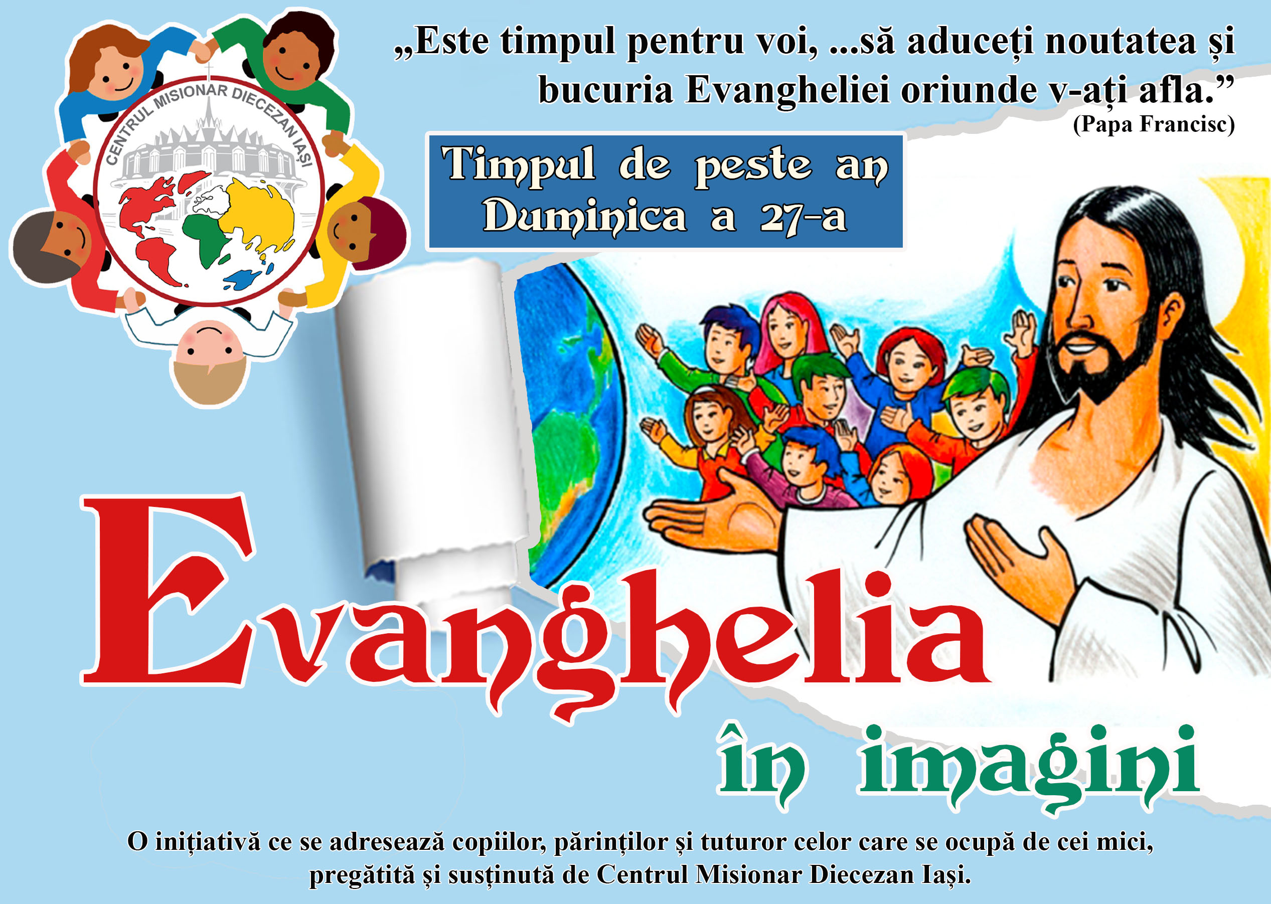 #EvangheliaÎnImagini – Duminica a 27-a din Timpul de peste an