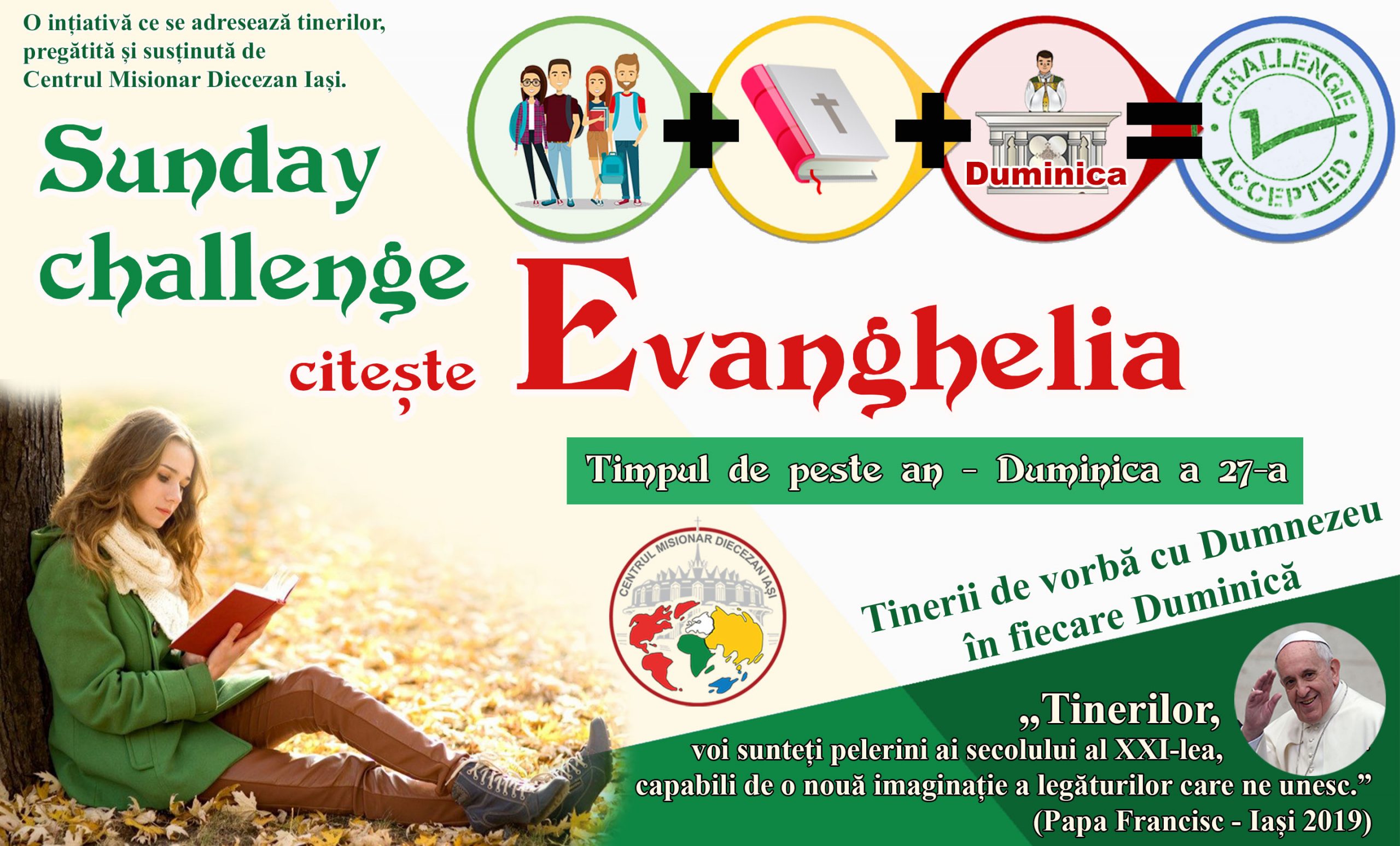 #SundayChallengeEvanghelia – Duminica a 27-a din Timpul de peste an